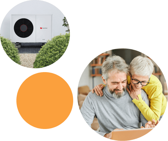 pompe a chaleur - PAC - couple - cas - concret - particuliers - hellio